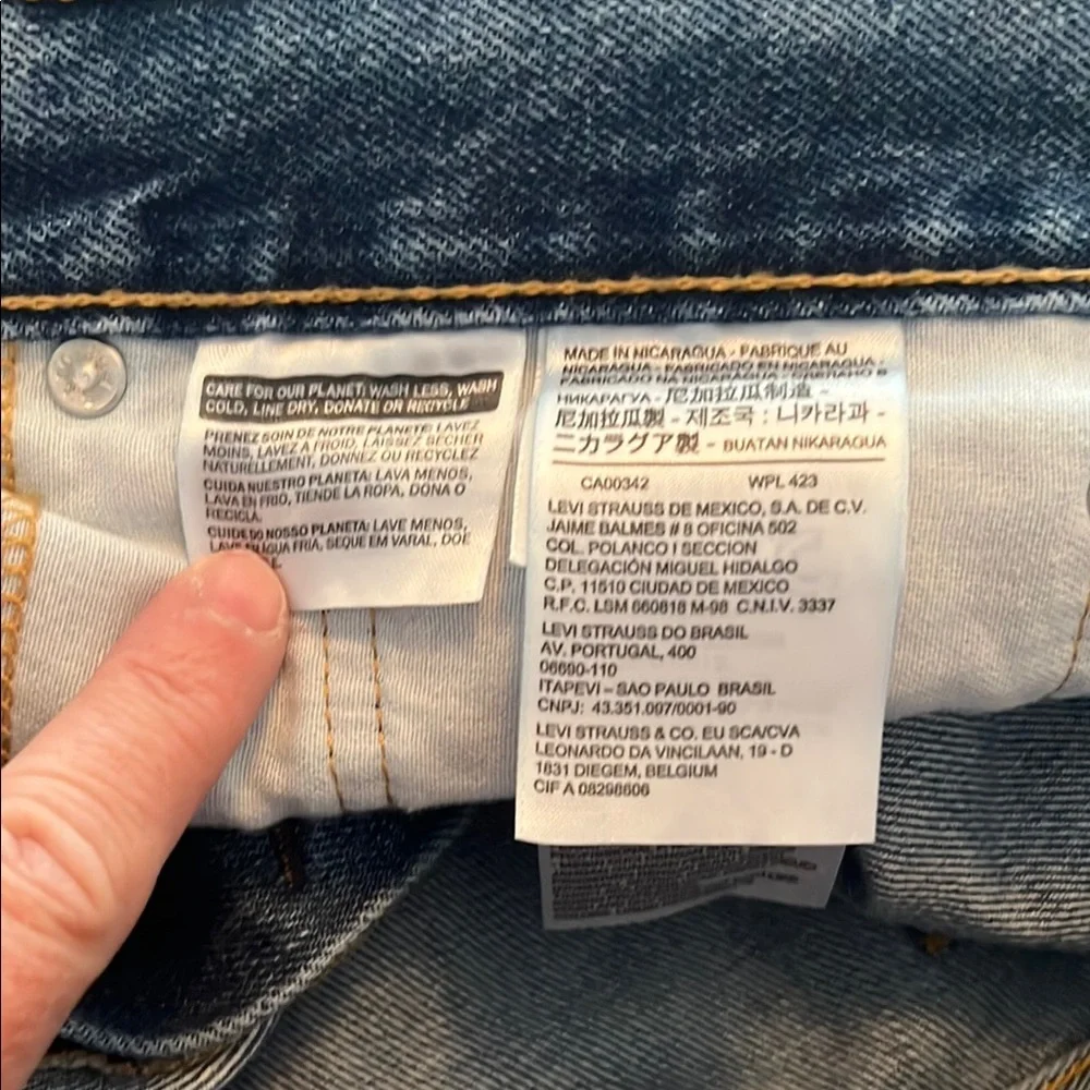 Levi's Men's Blue Jeans - Picture 4 of 6